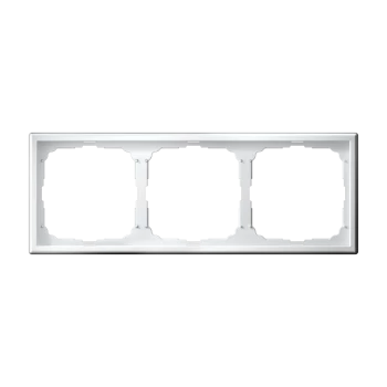 Рамка 3-ая (тройная), Белый, серия Art Gallery, Systeme Electric