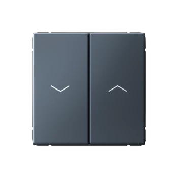 Выключатель для жалюзи (рольставней) кнопочный.быстрозажим.клем, Грифель, серия Art Gallery, Systeme Electric